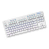 Logitech G715 Wireless Mechanical Gaming Keyboard withTactile Switches (GX Brown), and Keyboard Palm Rest - White Mist - Teclado