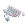 Logitech G715 Wireless Mechanical Gaming Keyboard withTactile Switches (GX Brown), and Keyboard Palm Rest - White Mist - Teclado